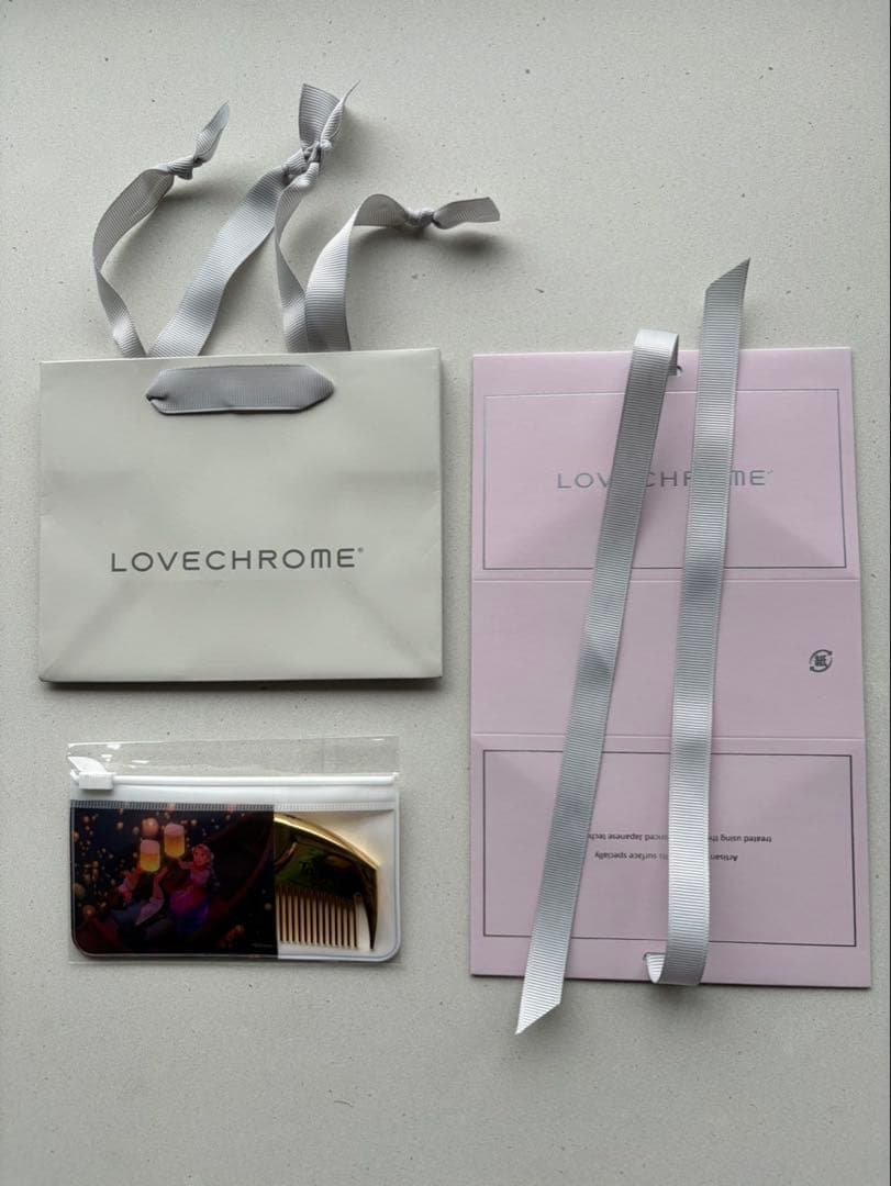 【希少新品】ラブクロムディズニー ラプンツェル K24GPツキ ゴールド コーム