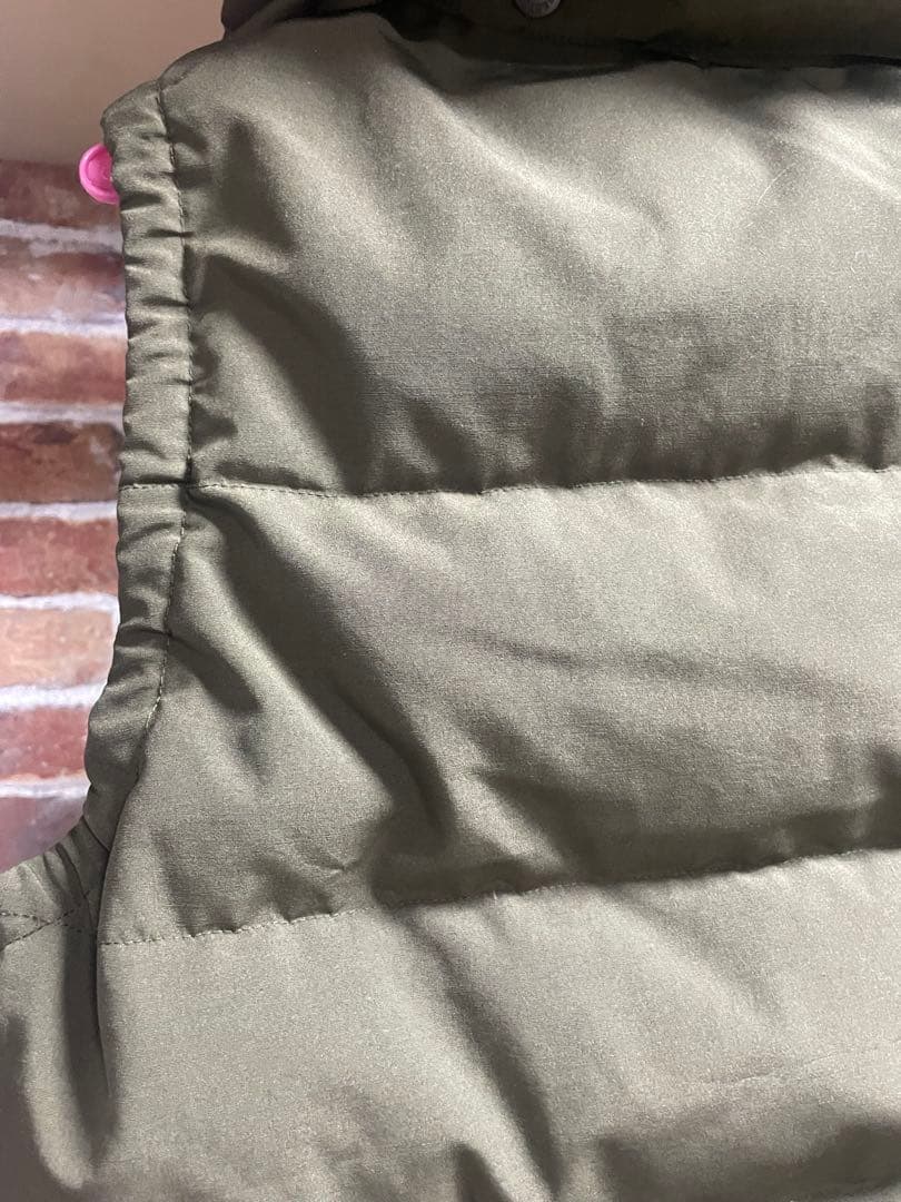 【DANTON】ダウンベスト カーキ 40サイズ