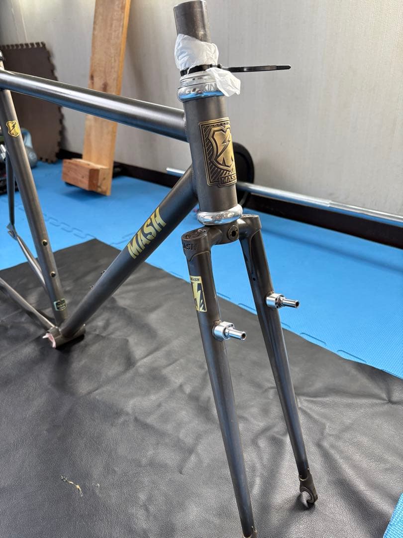 MASH STEEL フレームセット CHRIS KINGヘッドセット