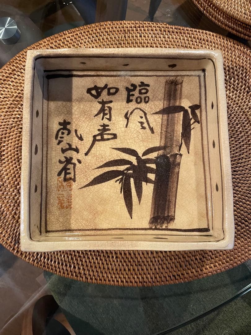 尾形乾山　角皿