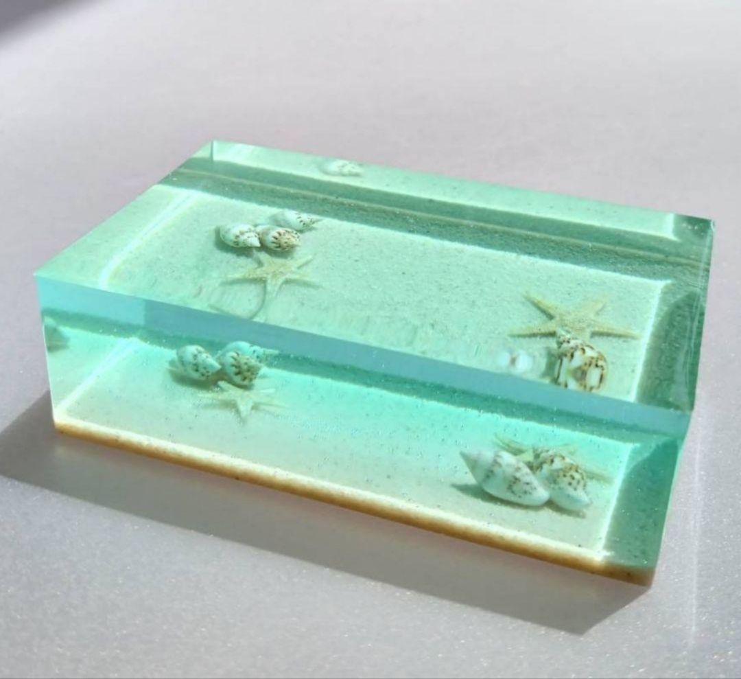 【 リリィ 】エポキシレジン オーシャンアート レジンアート