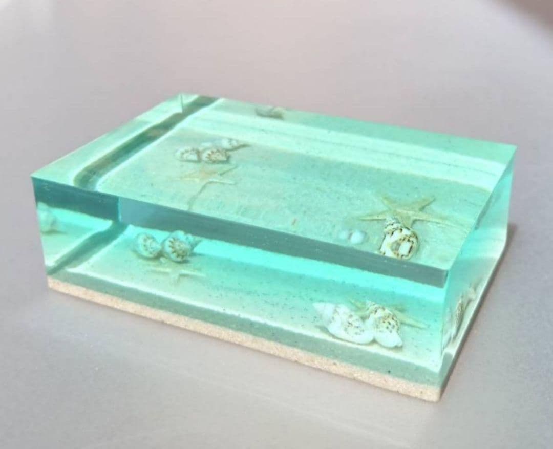 【 リリィ 】エポキシレジン オーシャンアート レジンアート