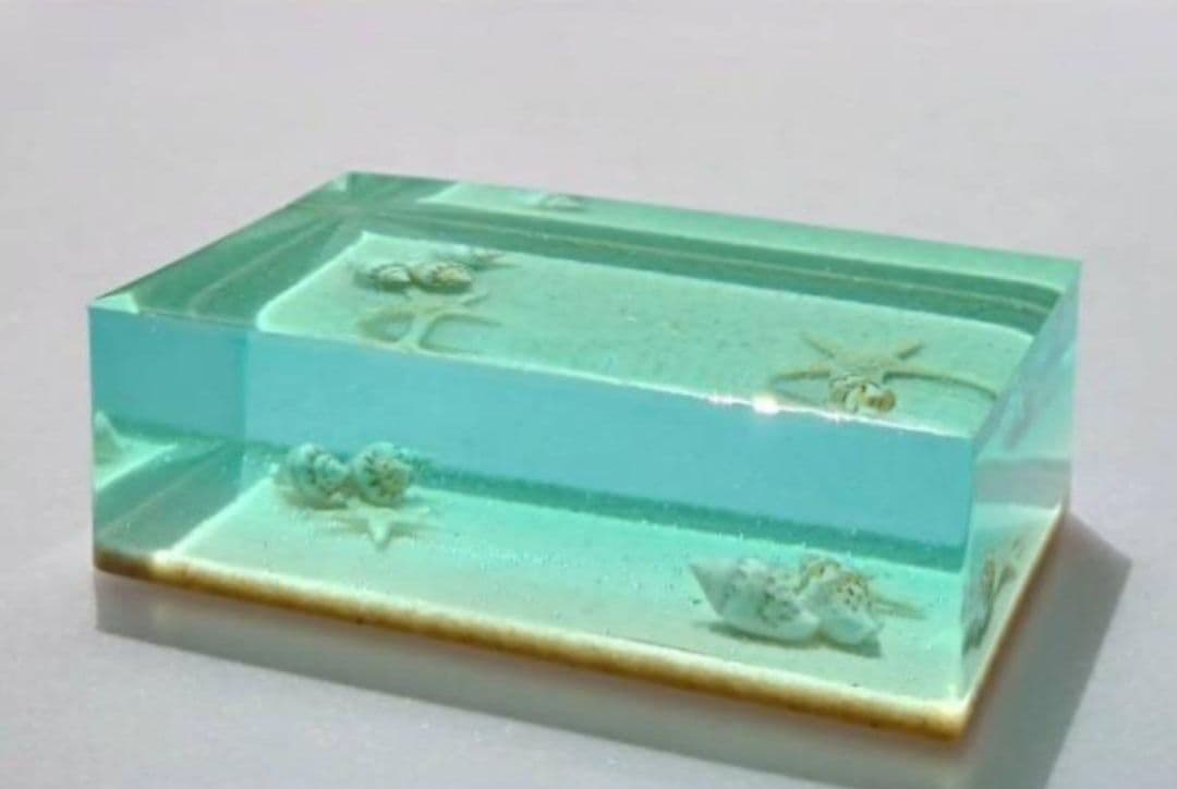 【 リリィ 】エポキシレジン オーシャンアート レジンアート