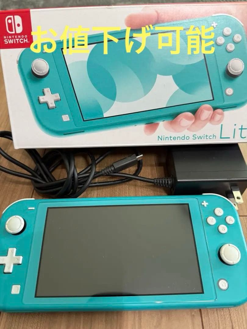 【ジャンク品】Nintendo Switch Lite 本体 ターコイズ