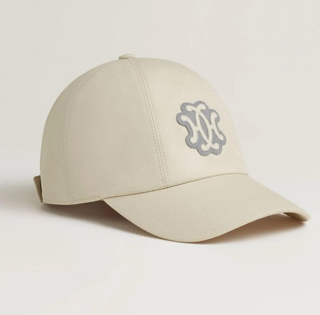 HERMES・ほぼ未使用・キャスケット・キャップ・ホワイト・57cm