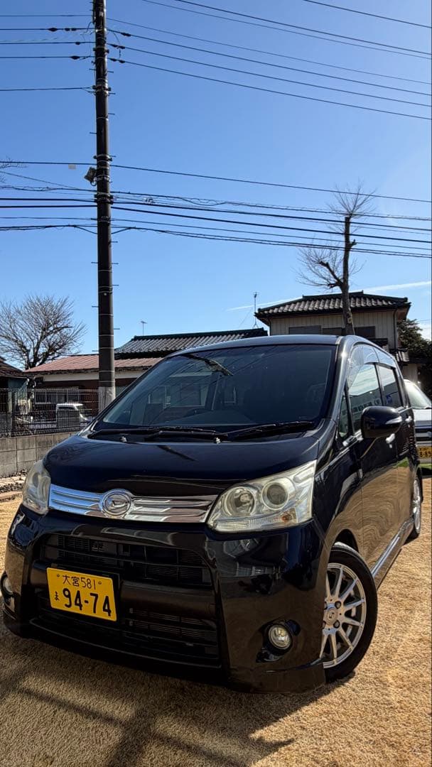 値引き！　ダイハツ　ムーブカスタム　ドラレコ　TV ETC車高調 検R9.1