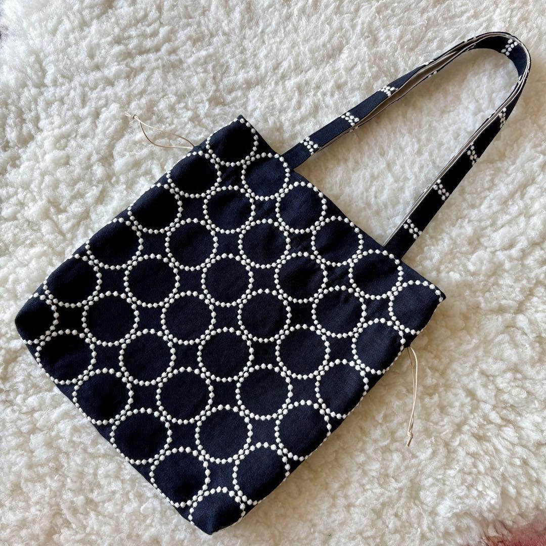 ミナペルホネン生地使用 ✳︎ tambourine 巾着バッグ