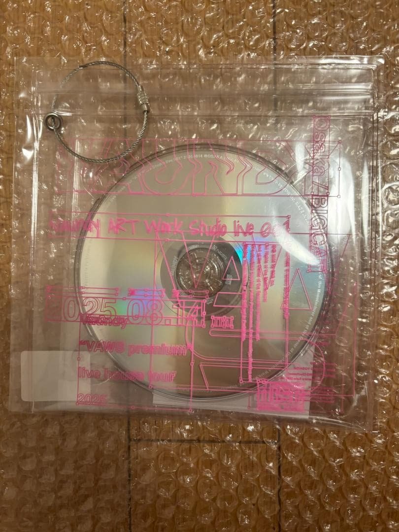 Vaundy Art Work Studio Live 001 CD 大阪