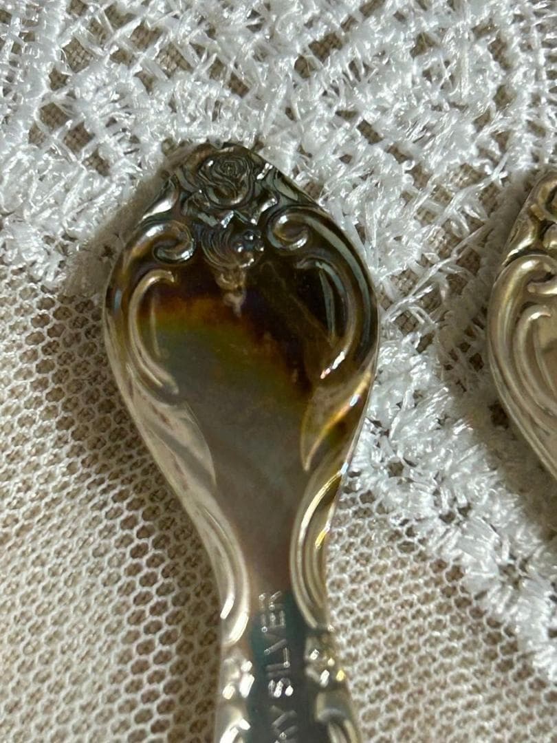 セール！ラッキーウッド　ラッキーシルバー　スプーン 6本セット カトラリー