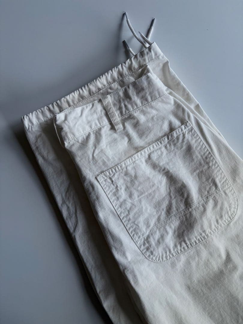 argue【美品】cotton twill mov pants モブパンツ