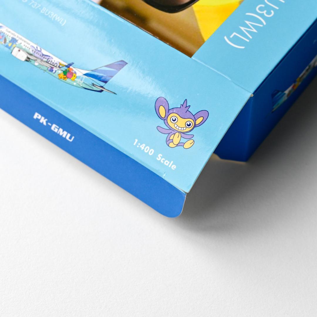 ガルーダインドネシア航空 B737-800 ポケモン塗装 1/400
