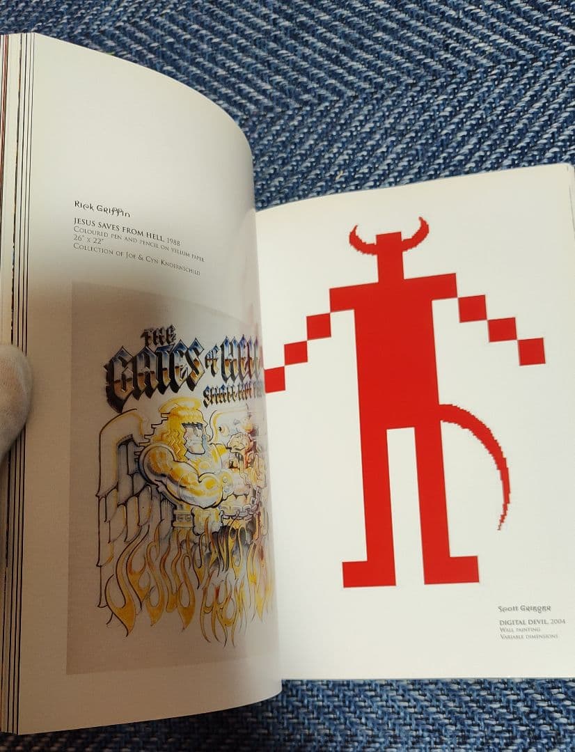 100 ARTISTS SEE SATAN アートブック☆洋書です☆