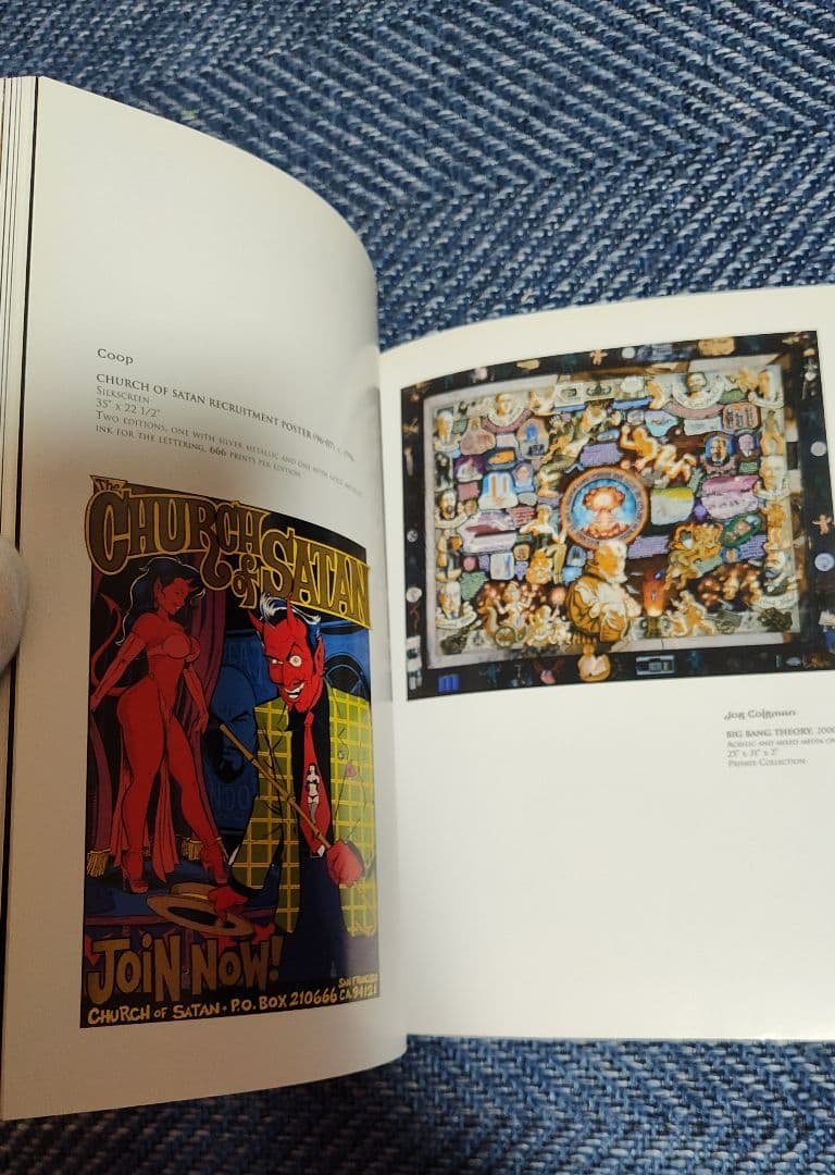 100 ARTISTS SEE SATAN アートブック☆洋書です☆