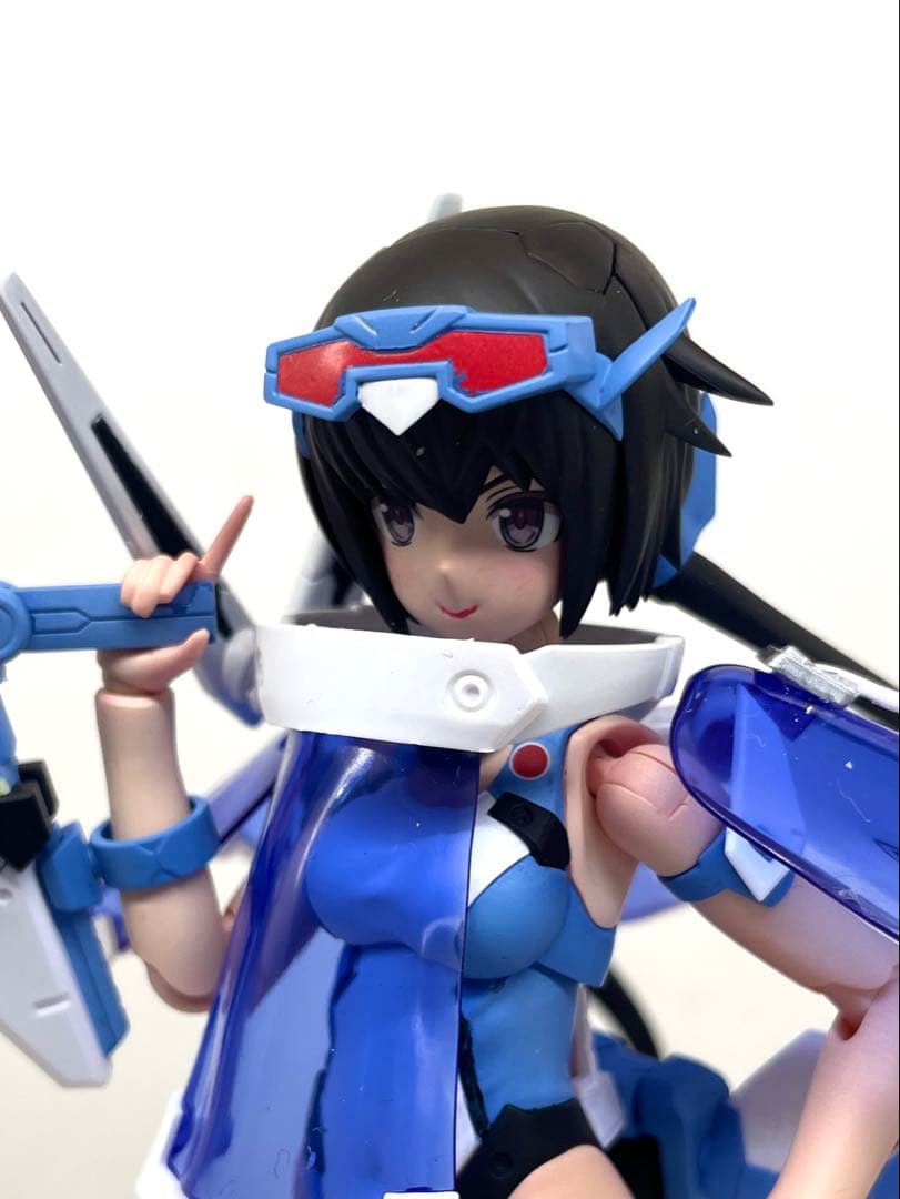 カ*ノ様 フレームアームズ・ガール スティレット ブルーインパルスカラー 完成品