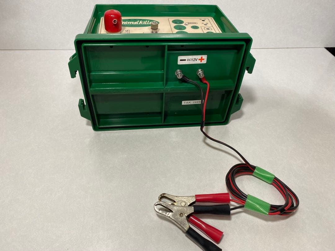 電柵器　電柵　電気柵　本器　アニマルキラー　TAK-4200DC1 バッテリー