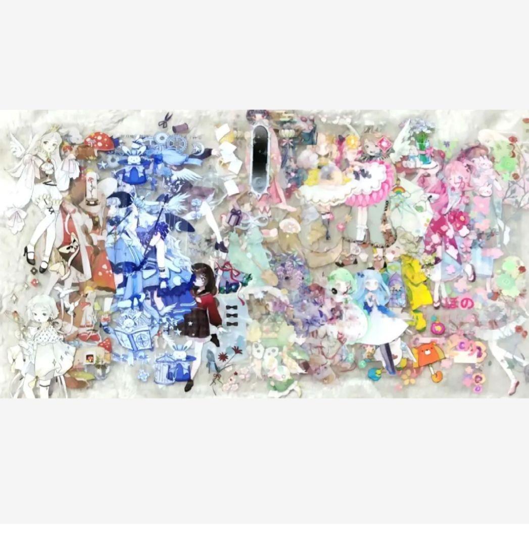 ❰商品No.7❱海外マステ切り売り人物マステ&装飾マステ200枚セット＋増量