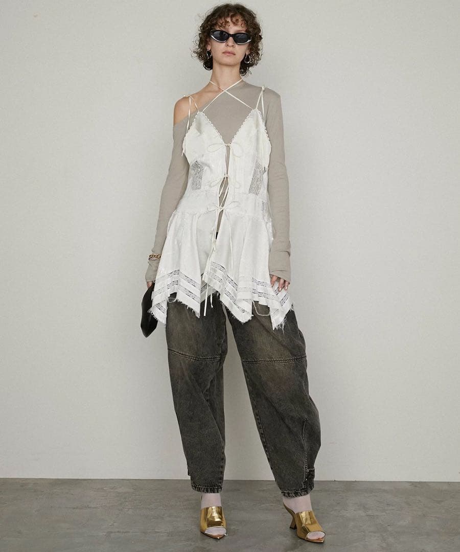 ワンピース PRANK PROJECT Handkerchief HemMini Dress