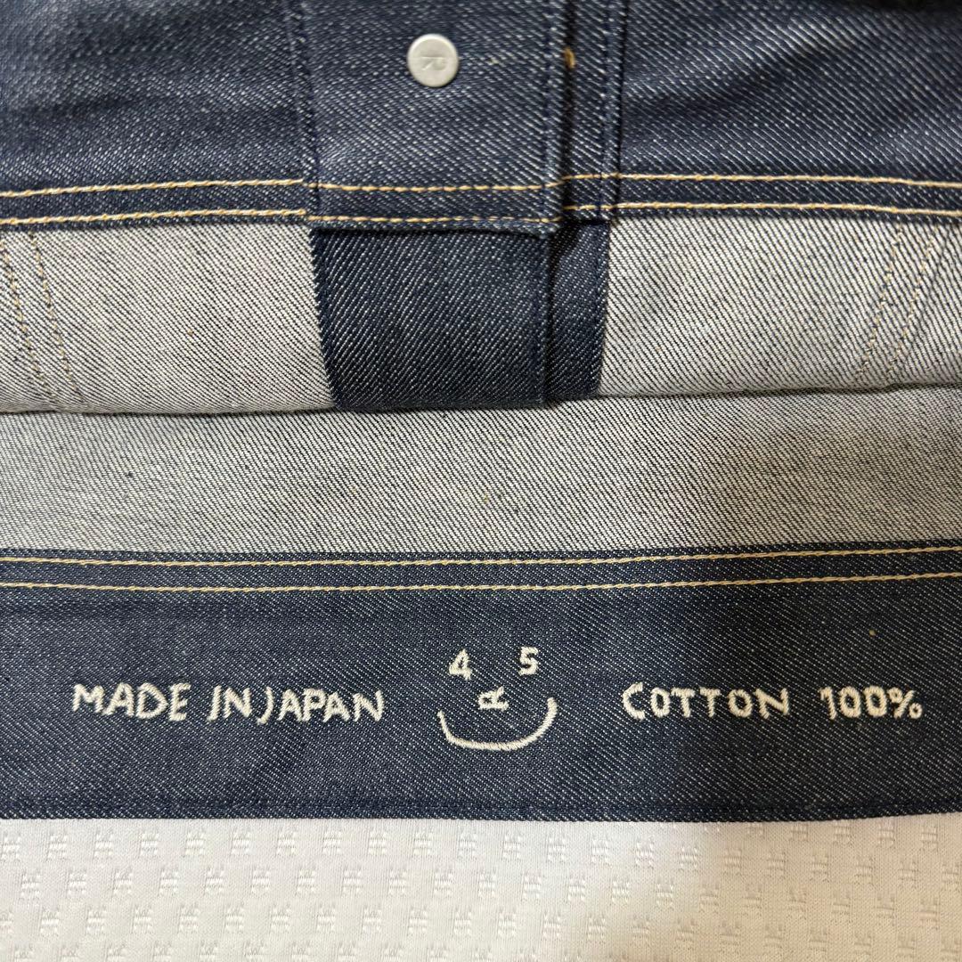 中*乃様 未使用 45r 秋色ライ麦デニムの908比古比女ジャン（再び）サイズ3