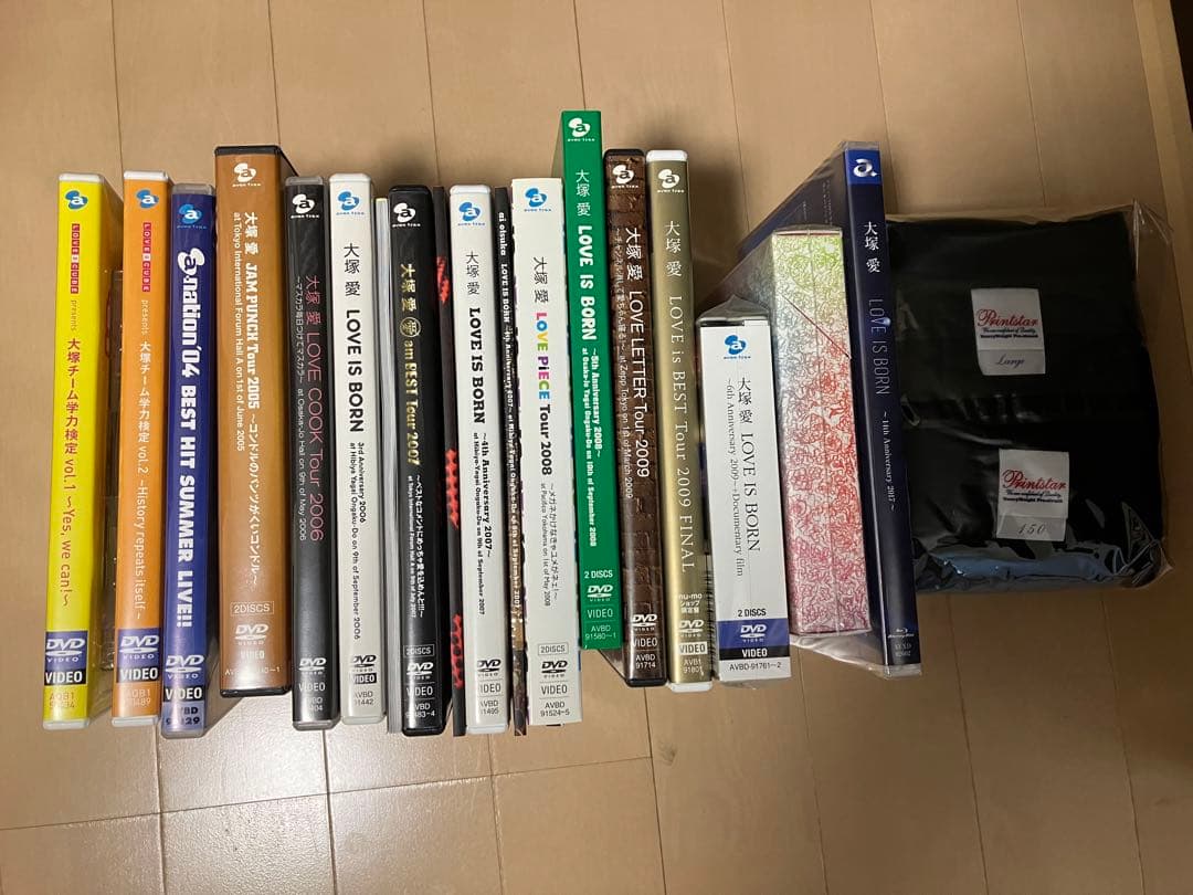 大塚愛　DVD15枚セット　バラ売り不可　最終値下げ