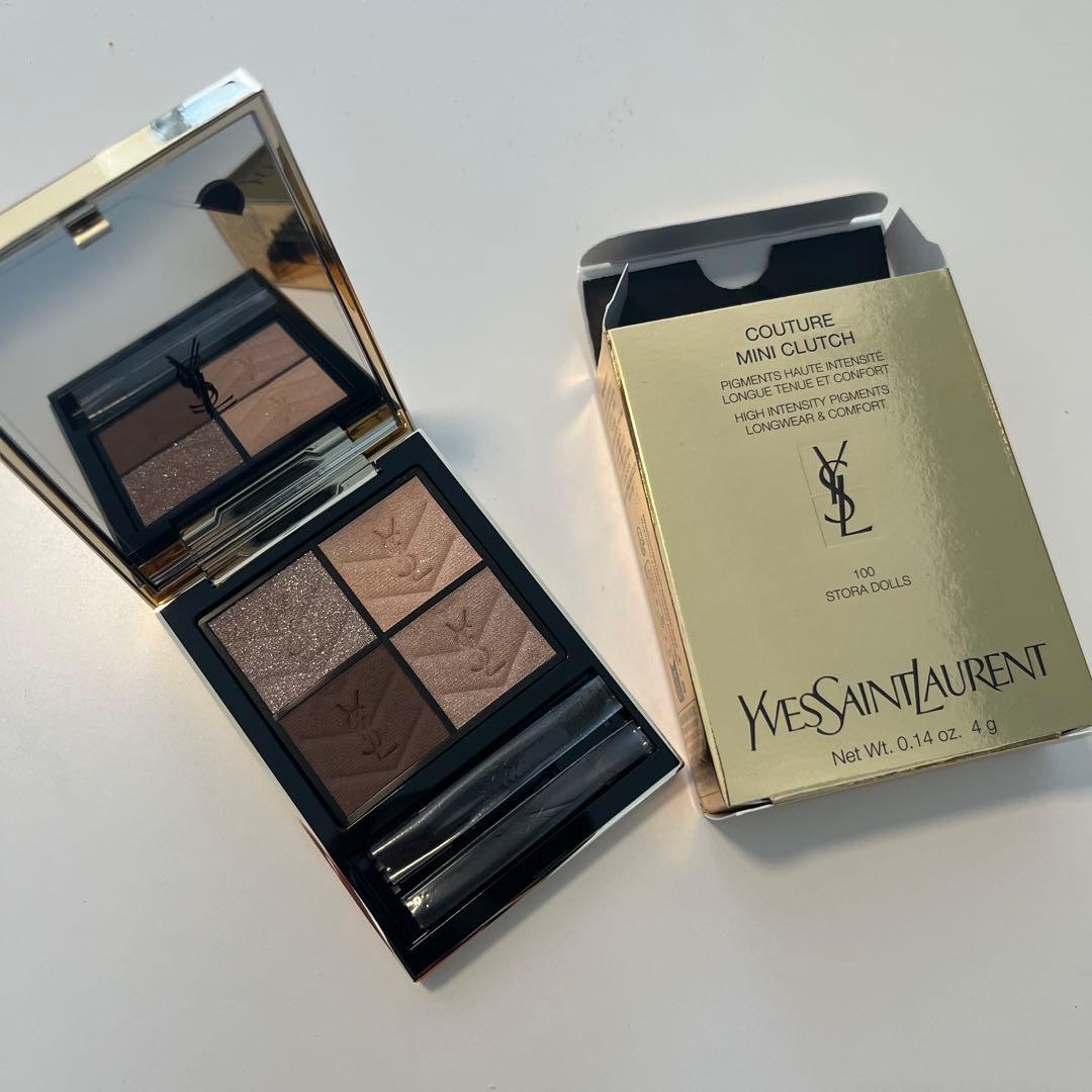 新品クチュールミニクラッチ100アイシャドウ ストラドールズ イヴサンローラン