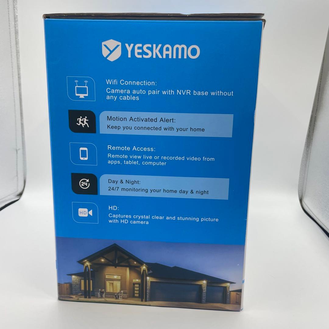 未使用品 YESKAMO 12inch IPS防犯モニター TJ12-10804