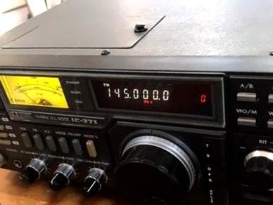 <希少品> 「IC-271」 プリアンプ内臓、新品バックアップ電池、LEDランプ