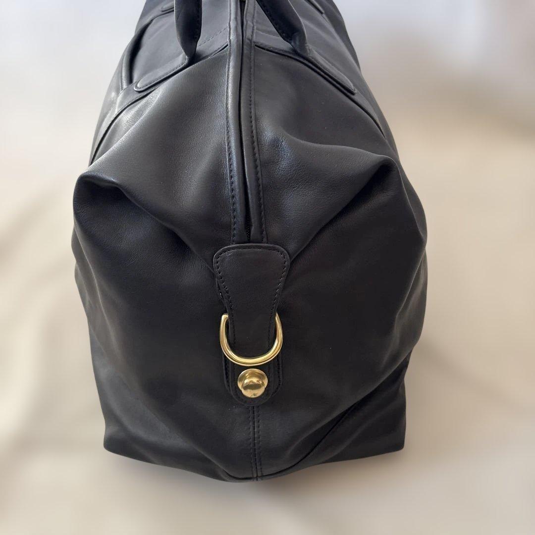 美品 COACH オールドコーチ 大容量ボストンバッグ ブラック　付属品付