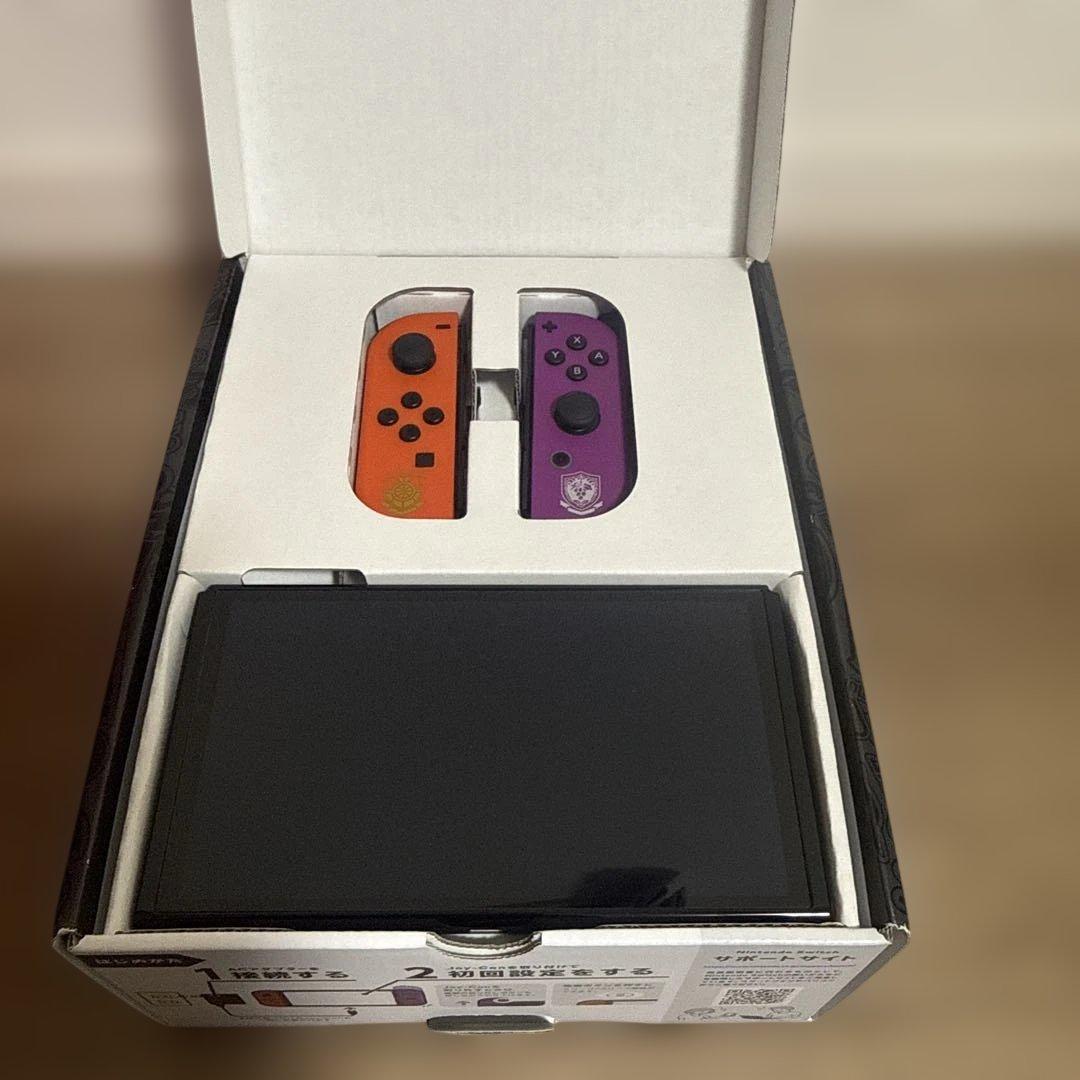 Nintendo Switch 有機ELスカーレット・バイオレット　ポケモン