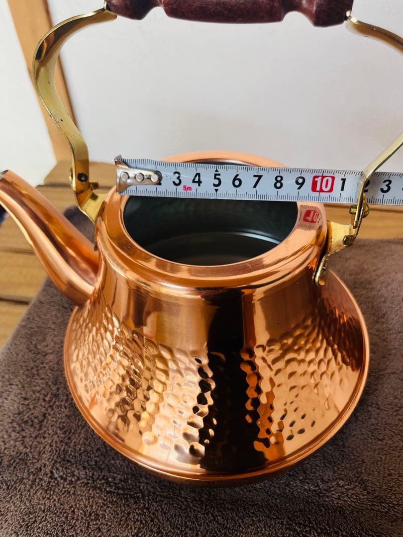 A*n様 期間限定！　純銅やかん２.５ℓ 大容量タイプ！ 竹越製作所 純銅クラッ