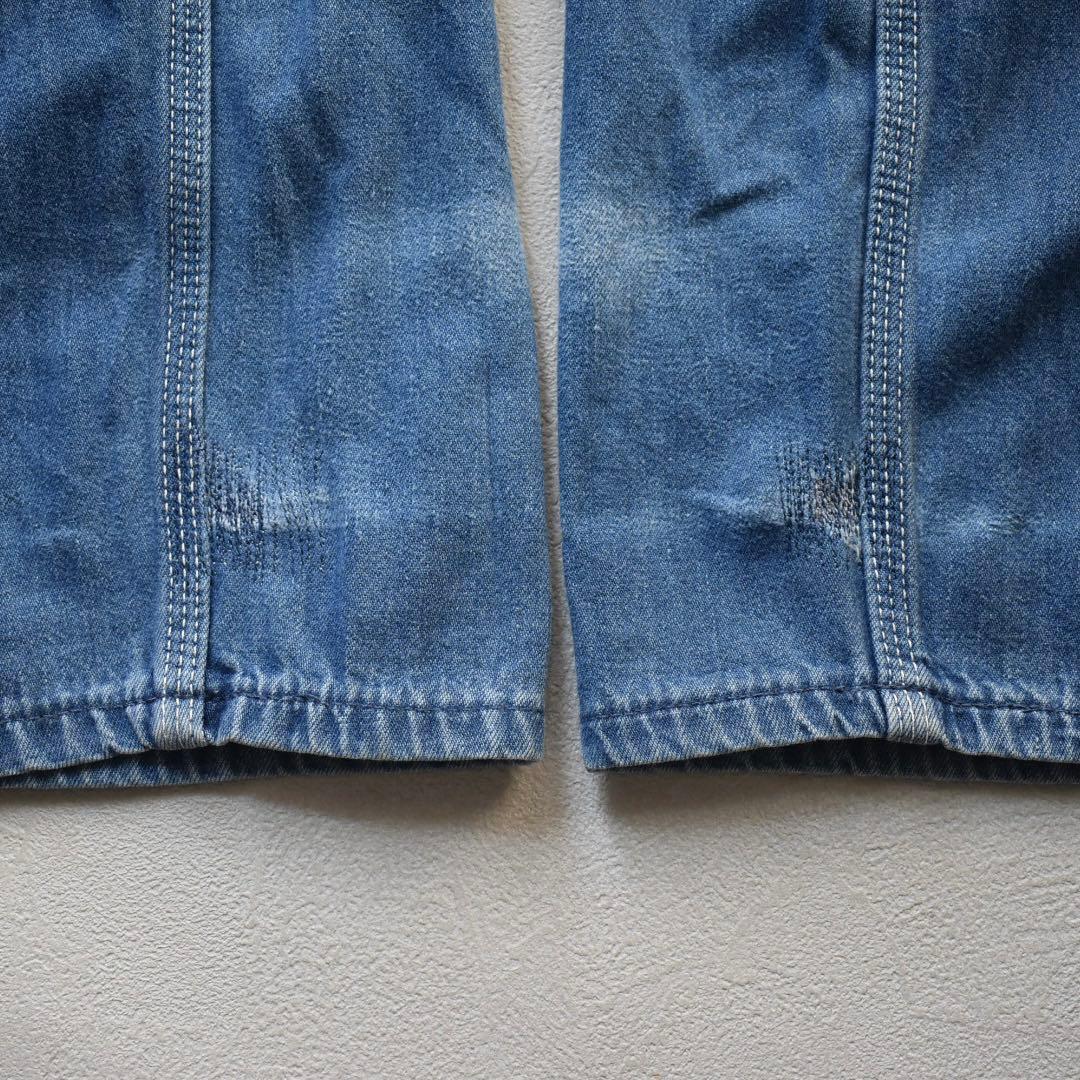 90s Carharttペインターパンツ インディゴ ライトオンス W33デニム