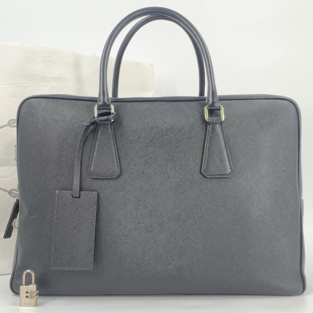 プラダ ビジネスバッグ トートバッグ ハンドバッグ サフィアーノレザー