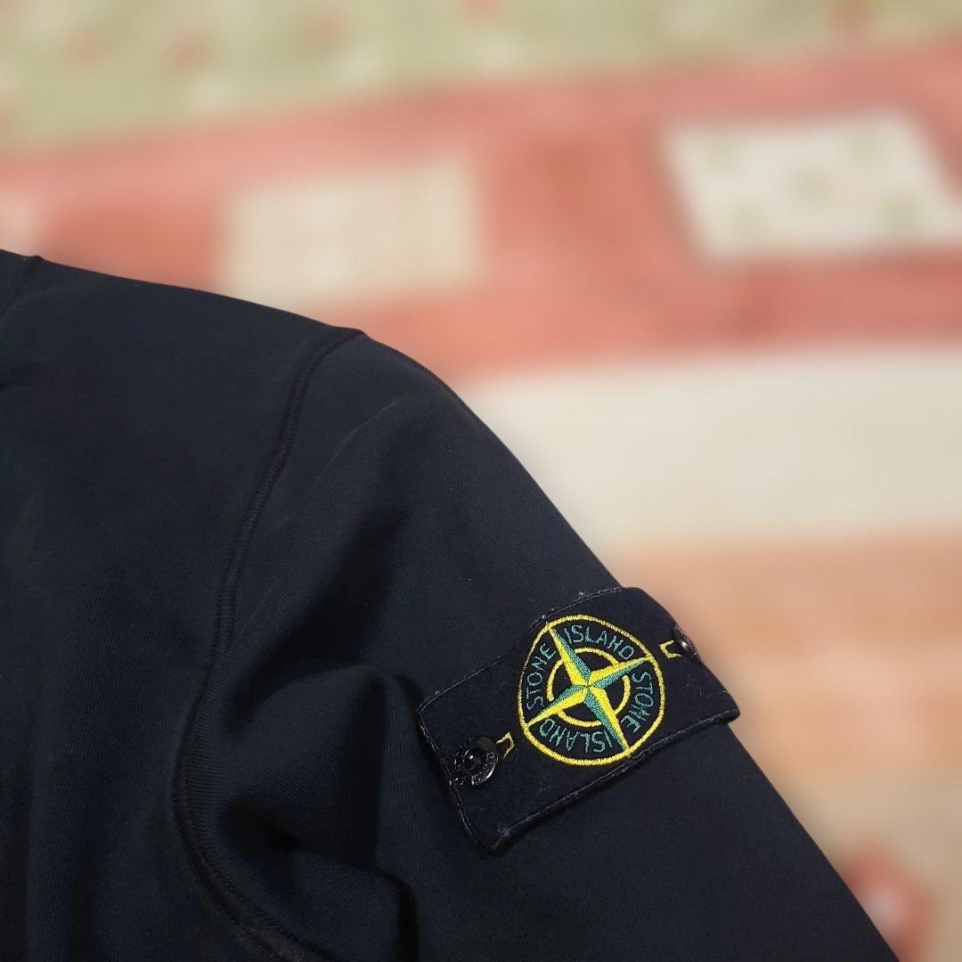 ストーンアイランド stone ブラック トレーナー 黒 L