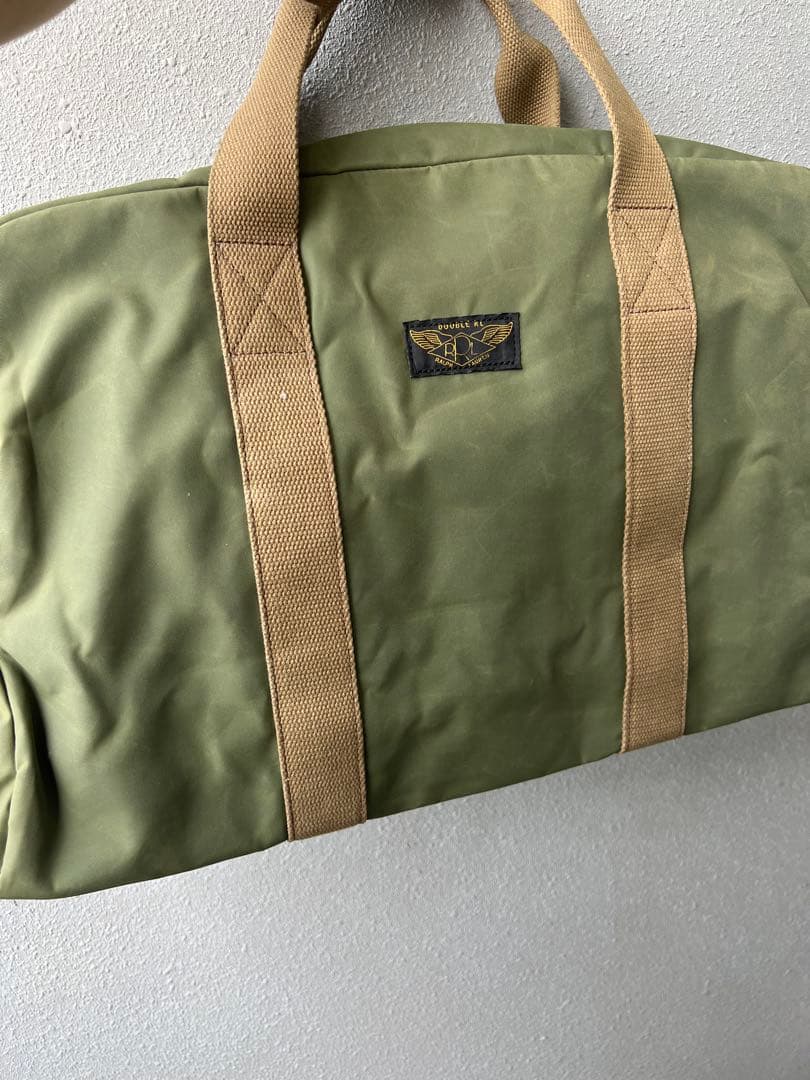 【美品】RRL ダブルアールエル 上質ナイロン ダッフルバッグ