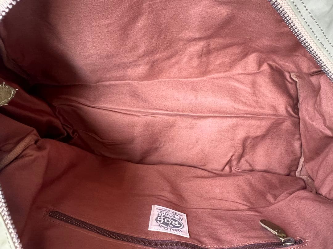 【美品】RRL ダブルアールエル 上質ナイロン ダッフルバッグ