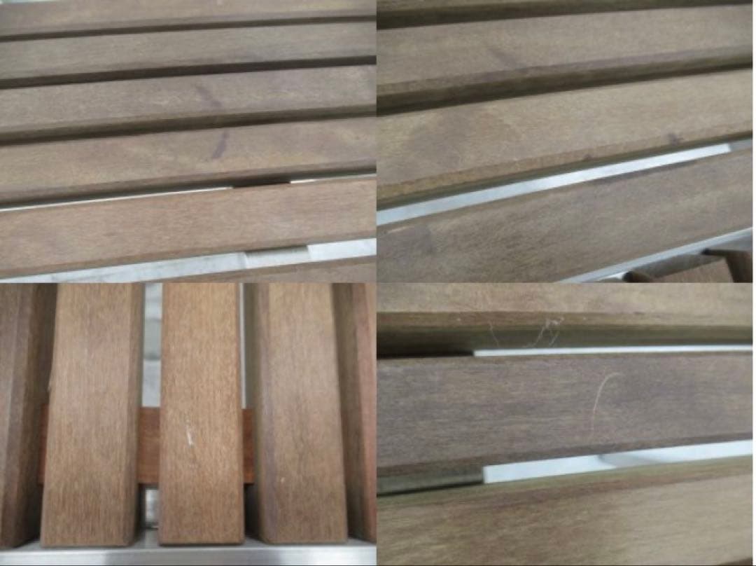 スノーピーク 廃盤 ガーデンユニットテーブルスクエア ウッドトップセット