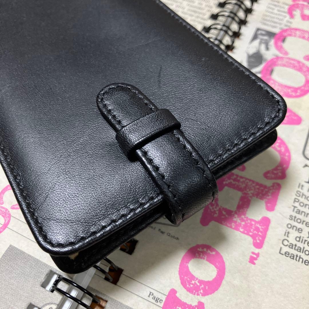 オールドコーチ　ブラウン　ブラックレザー小物入れ　ペンケースセット