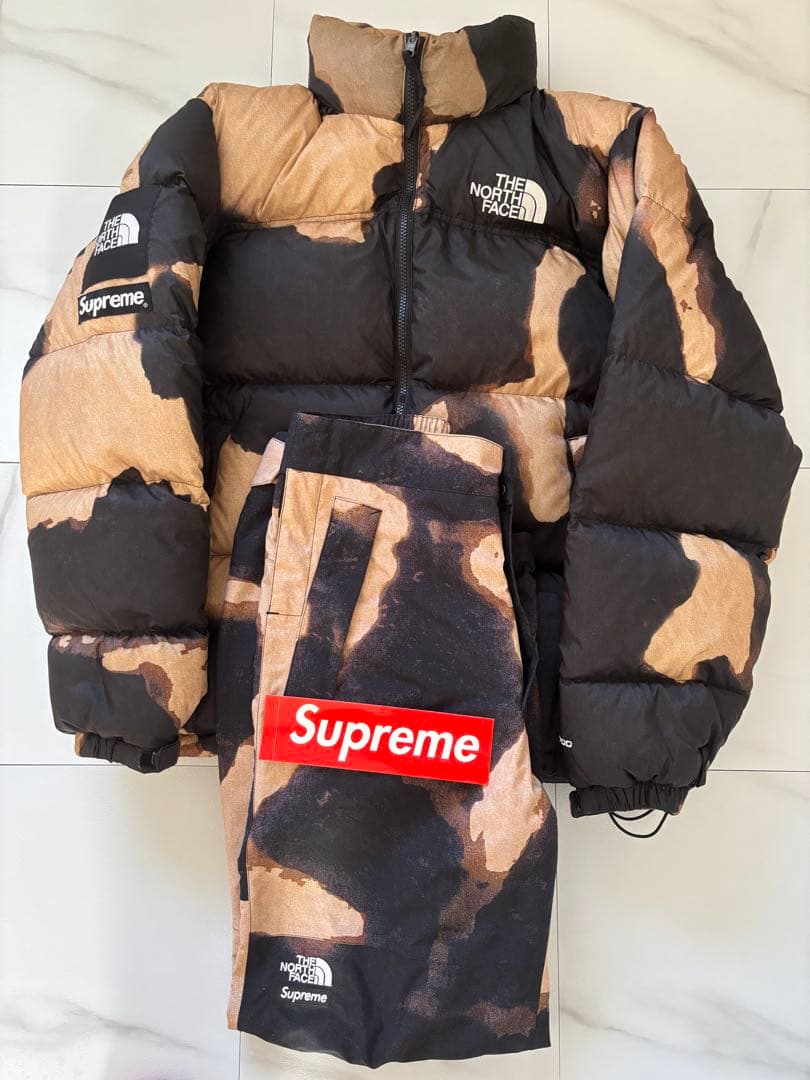 Supreme The North Face Bleached セットアップ