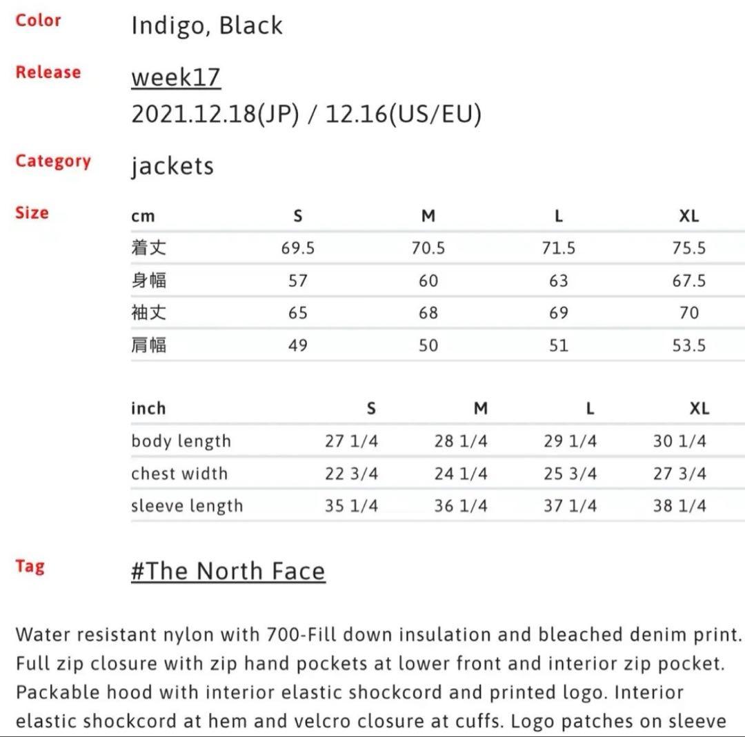 Supreme The North Face Bleached セットアップ