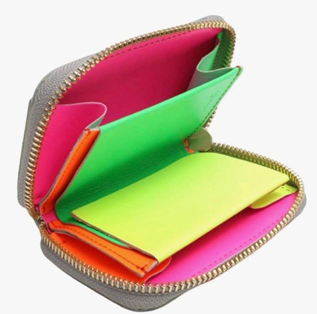 ★新品未使用★NADAYA 本革 コンパクト財布 人気色 CRAZY