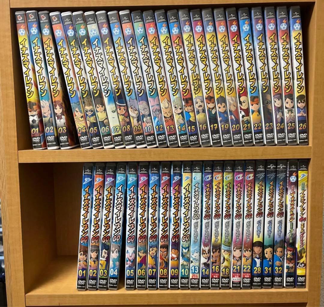 イナズマイレブン 無印、GO、劇場版 DVDまとめ売り