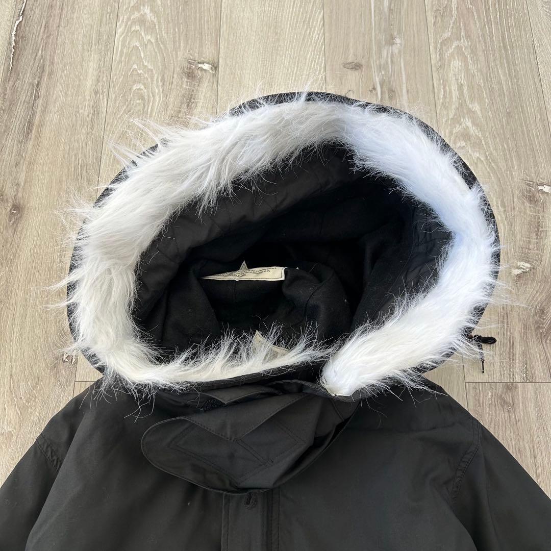 YMCLKY M65 モッズコート フィッシュテールパーカー XS 黒 ファー