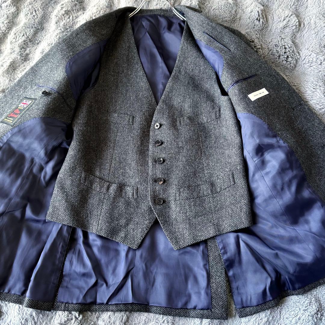 blazer's bank × MOON グレー テーラードジャケット ベスト