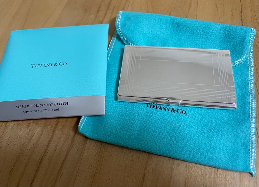 〖クリーニング済み〗Tiffany & Co. 名刺入れ シルバー