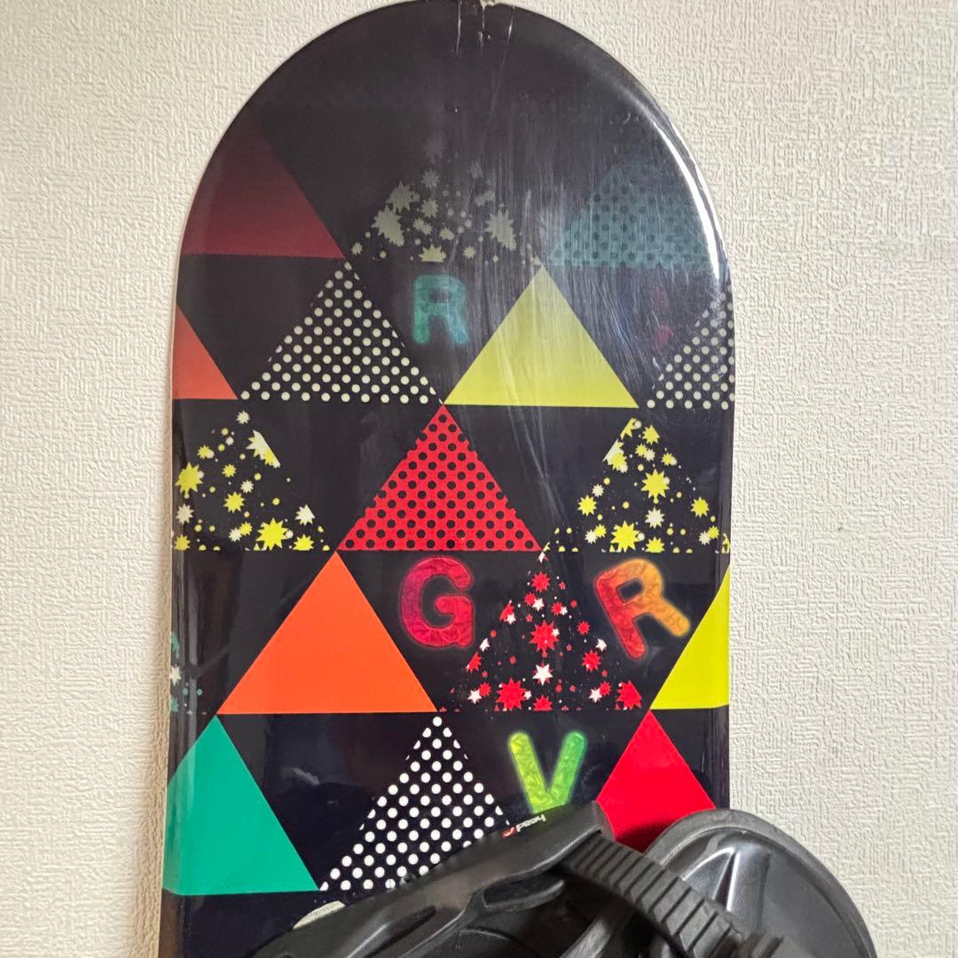 キッズ　　ジュニア IGNIO 120cmスノーボード 22cmブーツ付き