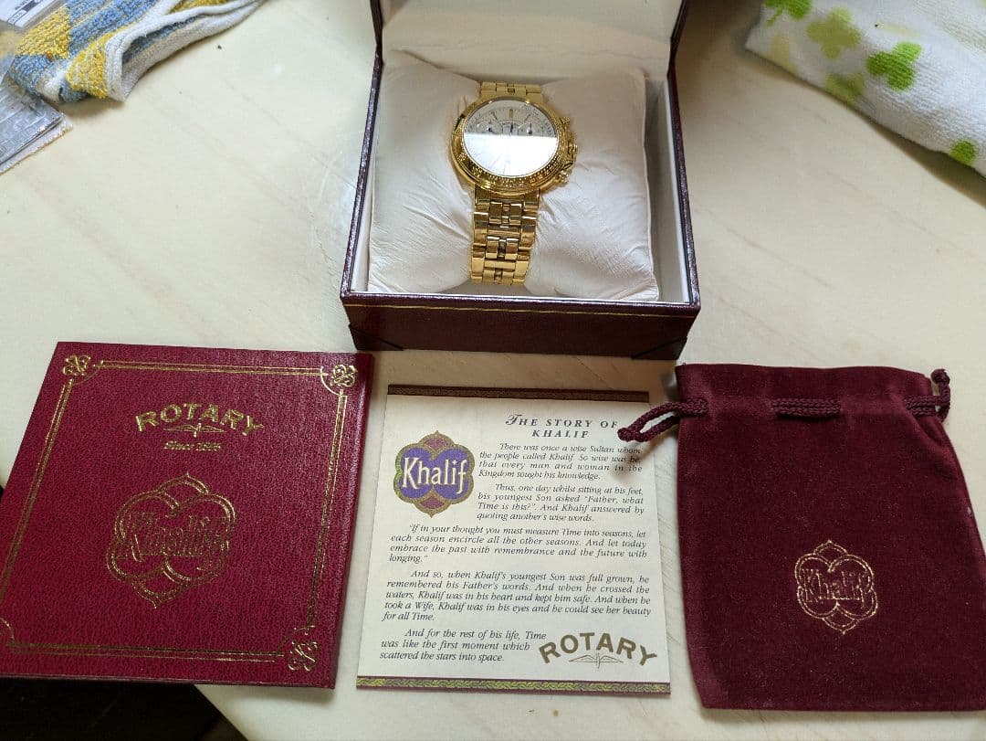 *MENジェットさま専用*ロータリー腕時計