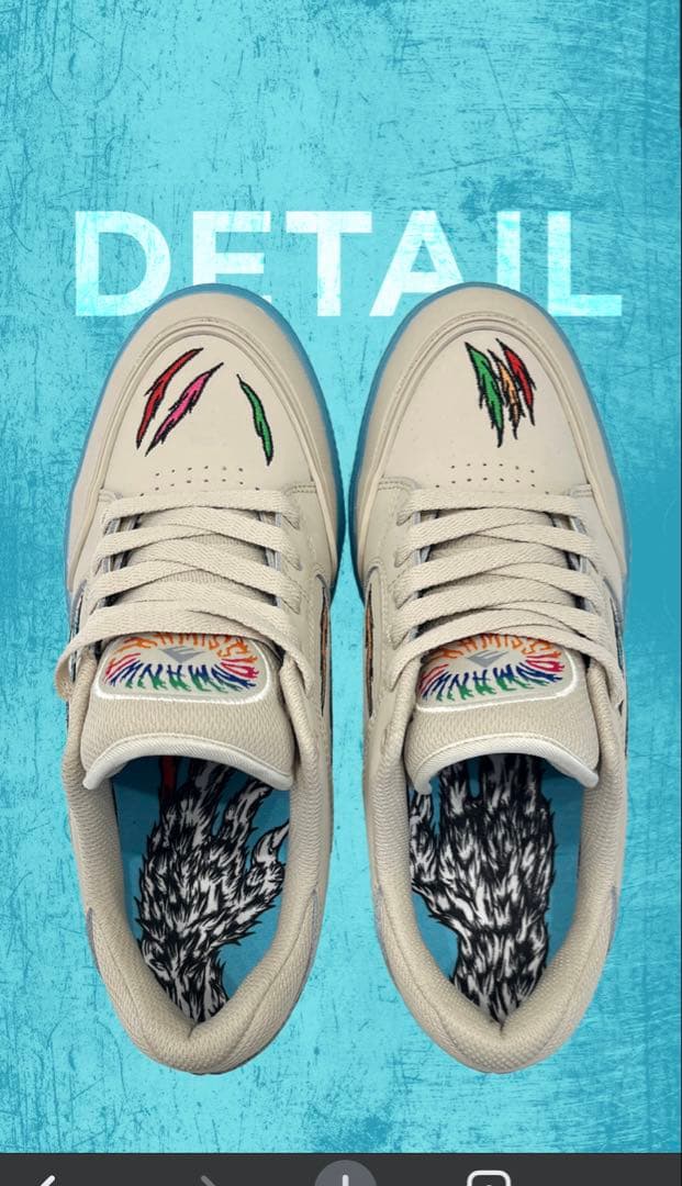 マンウィズ　FWAM限定EMERICA限定シューズ　25.5cm