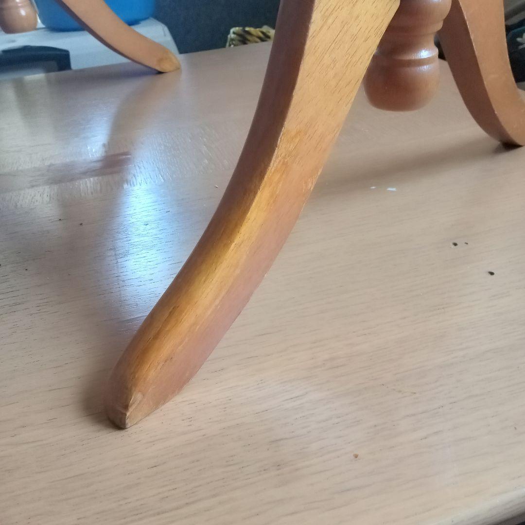 木製スタンドミラー 姿見 オーバル型 ナチュラル 全身鏡 自立式