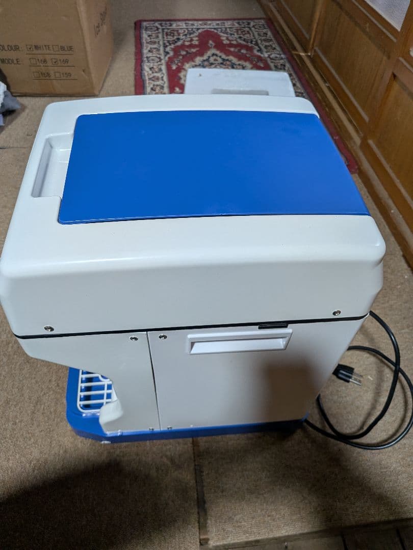 ニ*ん様 業務用かき氷機 新品未使用　 希少、正転、逆転スイッチ付き