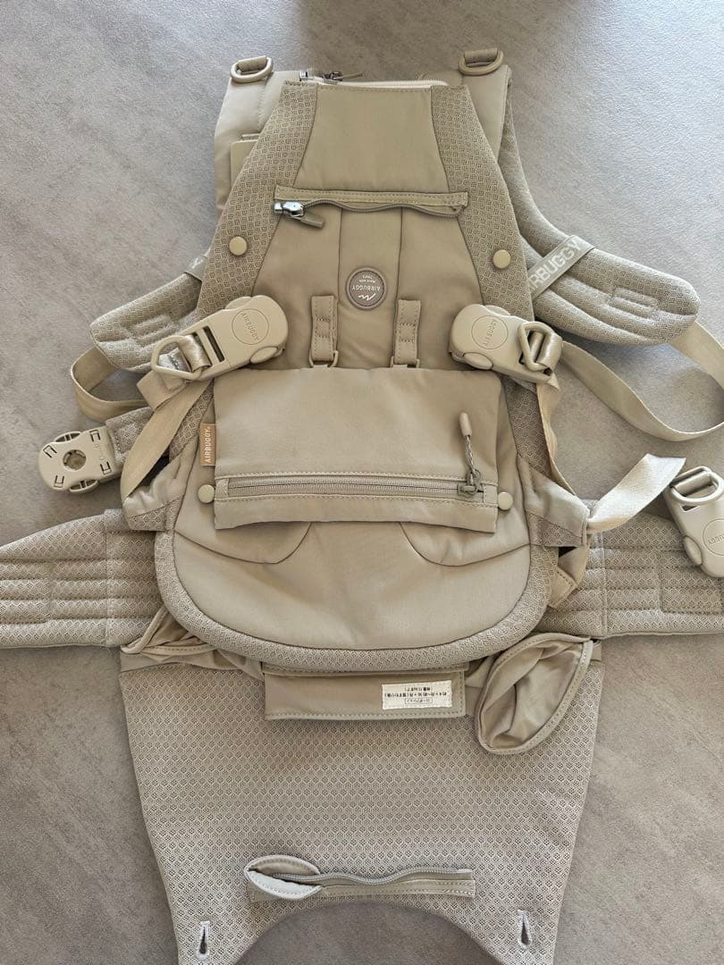 AIRBUGGY ベビーキャリア ベージュ