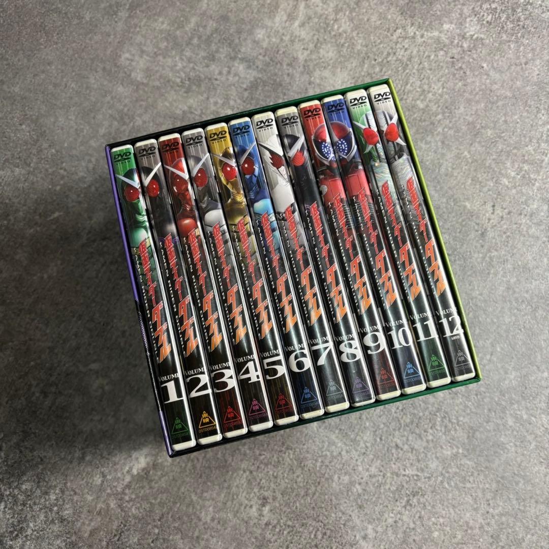 仮面ライダーW DVD 全12巻セット 全特典カード付